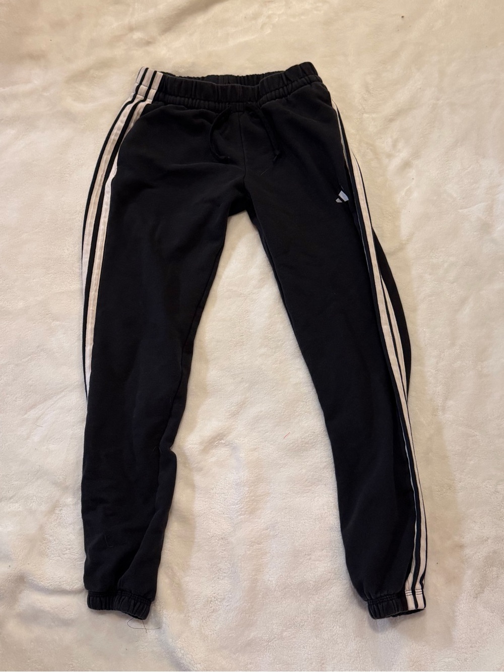 Adidas Jogger Pants with White Side Stripes
